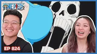 BROOK MVP! 💀🍈 | One Piece Episode 824 Couples Reaction & Discussion