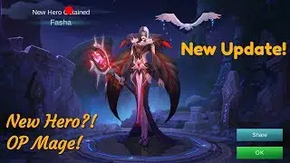 NEW HERO Pharsa Skill Review and Gameplay! OP Mage Epic Ulti. Mobile Legend.