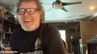 Pat Mastelotto of King Crimson.....Interviews Andre&acute;Cholmondeley !