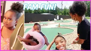 WEEKLY VLOG: I WENT TO PLAY MINI GOLF AND SPENT THE NIGHT AT MY COUSINS! | YOSHIDOLL