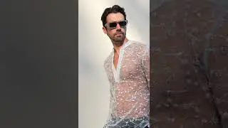 ✨ Sheer Confidence | Men's Embroidered Mesh Shirt for Summer Nights