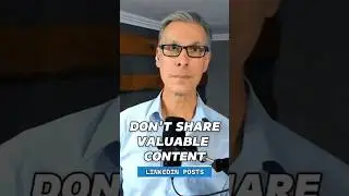 Wait. Don't share on LinkedIn?