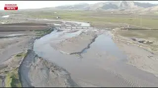 دەشتی شارەزوور، بوژانەوەی ڕێڕەوی ئاوی تانجەرۆ - پردی تەپیکەرەم