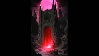 The abyssal dragon watches you from the spire, would you stand against it's wrath? #dark_fntsy