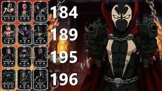 Hellspawn Fatal Tower Matches 184, 189, 195 & 196 | Full Gameplay no commentary | MK Mobile 6.3