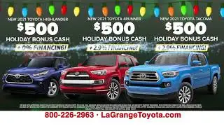 Rush In For Our Biggest Savings | LaGrange Toyota