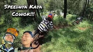 GILA!!!, Rider Women Bandit Speednya Kaya Cowok//klemuk Bike Park