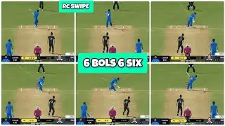 RC SWIPE game new gameplay video india vs new zealand 2 over match india won game Craze Uday 