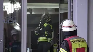 Brand im Fischladen Stuch der Feinkostmeile des Knaubers in Bonn am 07.01.26 + O-Ton