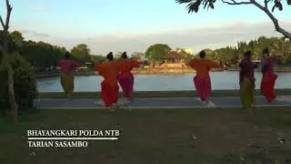 TARIAN SASAMBO : BHAYANGKARI POLDA NTB