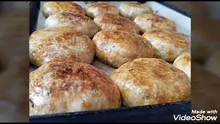 #وصفات_ رمضان# الكريم بسيطلات صغار بالخضر والدجاج بعجين مورق و رائع 😋😋