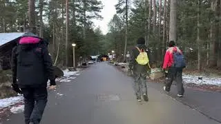 Cycling the longest route during the day at Center Parcs Whinfell Forest