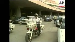 IRAQ: BAGHDAD: KHARRAZI ARRIVES