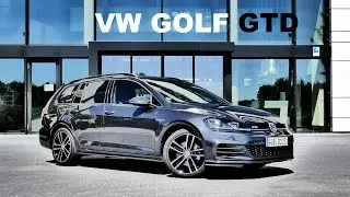 2017 VW GOLF GTD Variant Review / SWM Ridealong