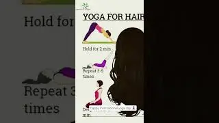 yoga for Hair growth💪🏻👆🏻#do yoga #yoga #music #productivity #skincare #haircare