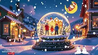 ❄️ Snowfall Lullaby for Babies | Calm Winter Music for Kids | Soothing Bedtime Songs for Baby🌙🎶