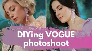 Recreating Lili Reinhart's Dreamy Instagram Photo - Including a Statement Earring Tutorial