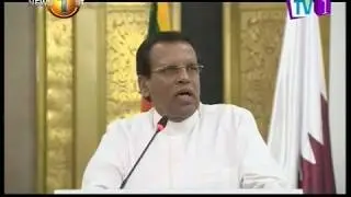 President meets SL community in Qatar - Tells govt's commitment to build a better country