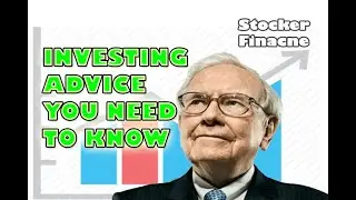 Advice Every Investor MUST Know!