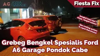 Grebeg Bengkel Spesialis Ford A6 Garage Pondok Cabe | Tips Cooling System | Copot Thermostat