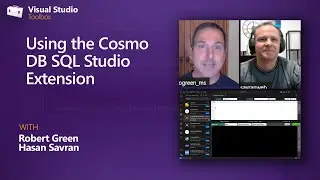 Using the Cosmo DB SQL Studio Extension