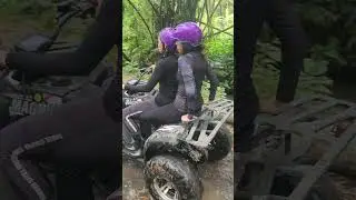 Awesome ATV ride in BALI . #rivertubing #atvrides #BALI