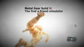 MGSV: The find a friend simulator