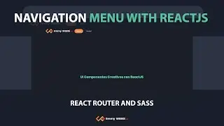 Navigation Menu With ReactJS using React Router and SASS