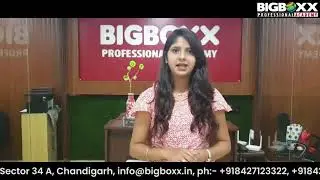 Srishti Sharma BigBoxx professional Academy Interior Designing Student Review
