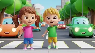 Super Car Safety Rules Song for Kids | Road Safety Song, Traffic Rules, Nursery Rhymes & Baby Songs