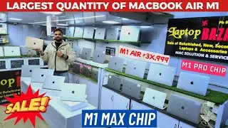 Biggest MacBook Air M1 Collection | MacBook Air M1 15 Inch | Laptop Bazaar Nehru Place