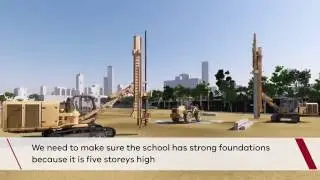 Building South Melbourne Primary School