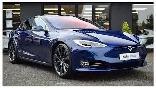 Deep Blue Tesla Model S 75D  | Hillmoren