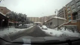 Bastia sous la Neige 11 février 2012