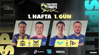 FB 🆚 SUP | FF 🆚 REG | Challengers TR: Birlik 1. Split | BO3 | 1. Hafta 1. Gün