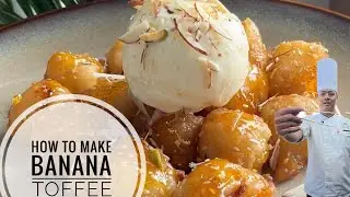 How to make banana toffee | Chinese | by chef lama||