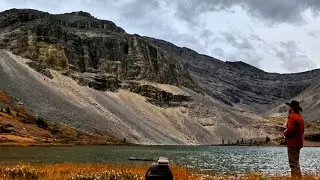 Lost Guide Lake Overnight - Sore Backs and Snow Storms!