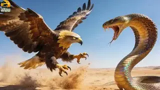Eagle vs. Cobra: Who is the True King of the Desert?