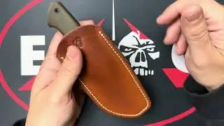 David Sharp & MonkeyEdge: Sharpwerks Mini Chute Knife | Loveless Chute Inspired Mini Fixed Blade