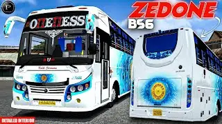 Bussid New Zedone Bs6 Belly Dicky Height ( ONENESS PHANTOM💙 ) Bus Mod For Bus Simulator Indonesia