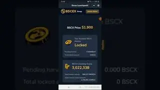 BSCEX Swap. Новый проект с огромным профитом