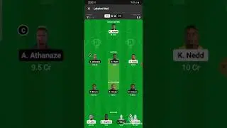 SPB VS DVE DREAM 11TEAM🔥