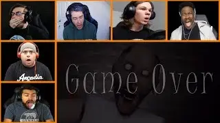 Let's Players Reaction To Getting Thrown In The Basement By Granny | Granny (Horror Game)