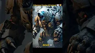 🚀Cybertronic Beasts: Futuristic AI Hybrid Animals in Action 🤖🐾 #ai #shorts