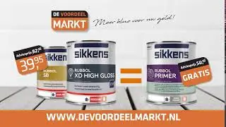 De Voordeelmarkt - Tijdelijk: Gratis Primer van Sikkens!