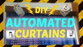 ➪ DIY: AUTOMATED CURTAINS for 3$
