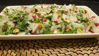 5 Dakikada Turp Salatası Tarifi | Şifa Deposu