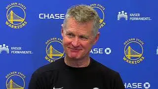 Steve Kerr PostGame Interview | Golden State Warriors vs Dallas Mavericks