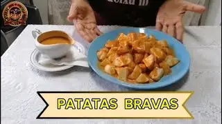 LAS MEJORES PATATAS BRAVAS CASERAS! CON SALSA BRAVA ORIGINAL!