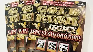Билеты &laquo;Наследие золотой лихорадки&raquo; по 20 долларов! #floridalottery